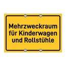 Mehrzweckraum für Kinderwagen und Rollstühle