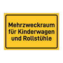 Mehrzweckraum für Kinderwagen und Rollstühle