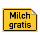Milch gratis