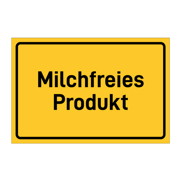 Milchfreies Produkt