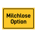 Milchlose Option