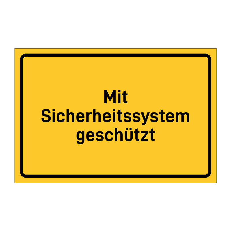 Mit Sicherheitssystem geschützt