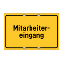 Mitarbeiter- eingang
