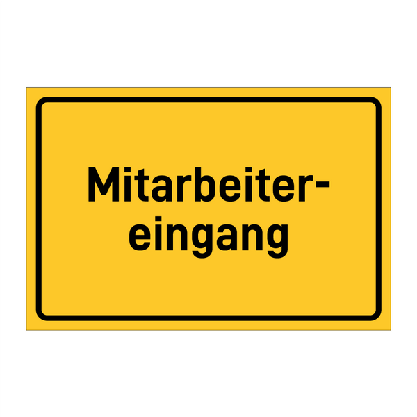 Mitarbeiter- eingang