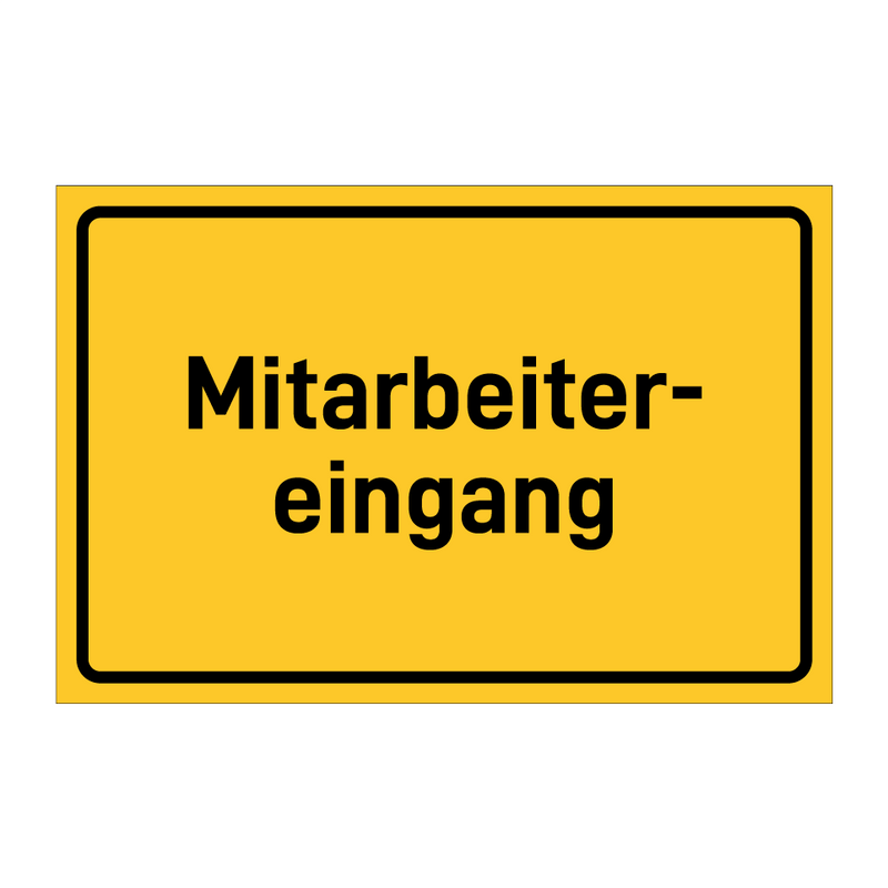 Mitarbeiter- eingang