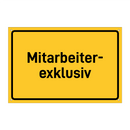 Mitarbeiter- exklusiv