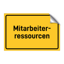 Mitarbeiter- ressourcen