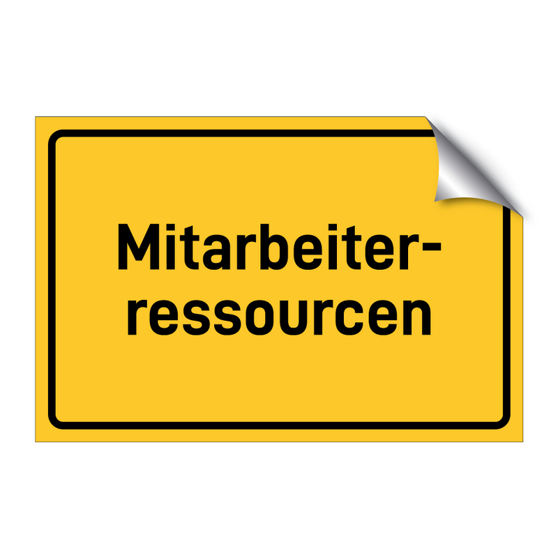 Mitarbeiter- ressourcen