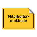 Mitarbeiter- umkleide