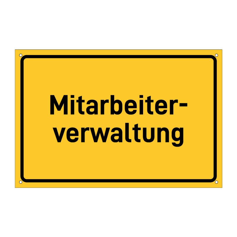 Mitarbeiter- verwaltung