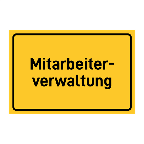 Mitarbeiter- verwaltung