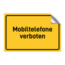 Mobiltelefone verboten