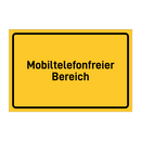 Mobiltelefonfreier Bereich