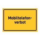 Mobiltelefon- verbot