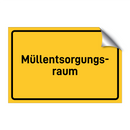 Müllentsorgungs- raum