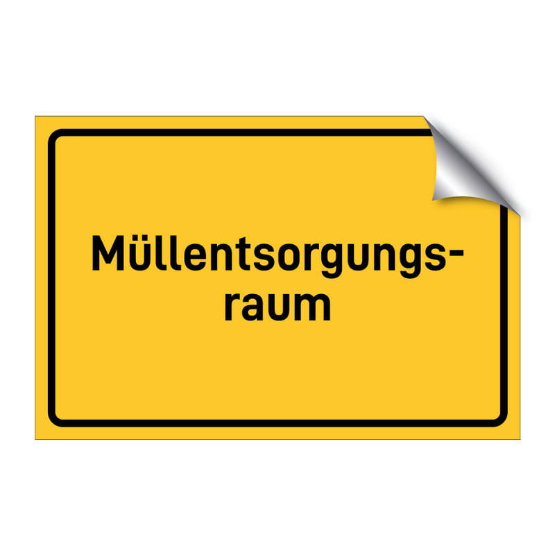 Müllentsorgungs- raum