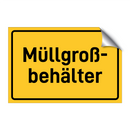Müllgroß- behälter