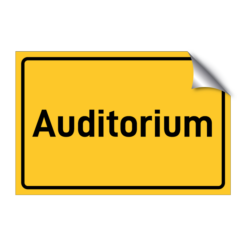 Auditorium & Auditorium & Auditorium & Auditorium
