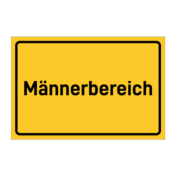 Männerbereich
