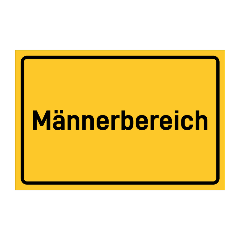 Männerbereich