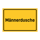 Männerdusche