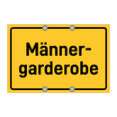 Männer- garderobe