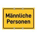 Männliche Personen
