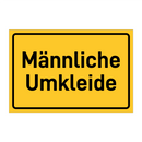Männliche Umkleide