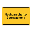 Nachbarschafts- überwachung