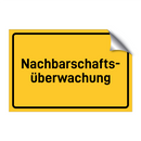 Nachbarschafts- überwachung
