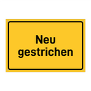 Neu gestrichen
