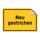 Neu gestrichen