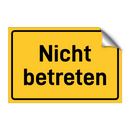 Nicht betreten