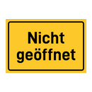 Nicht geöffnet