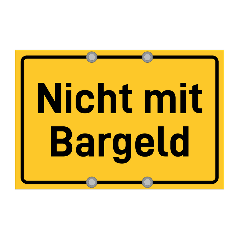 Nicht mit Bargeld