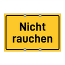 Nicht rauchen