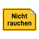 Nicht rauchen