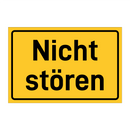 Nicht stören