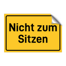 Nicht zum Sitzen