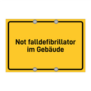 Not falldefibrillator im Gebäude