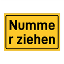 Nummer ziehen