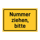 Nummer ziehen, bitte