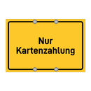 Nur Kartenzahlung