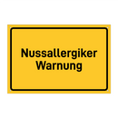 Nussallergiker Warnung