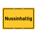 Nussinhaltig