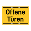 Offene Türen