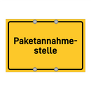 Paketannahme- stelle