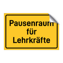 Pausenraum für Lehrkräfte