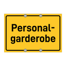Personal- garderobe