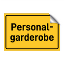 Personal- garderobe